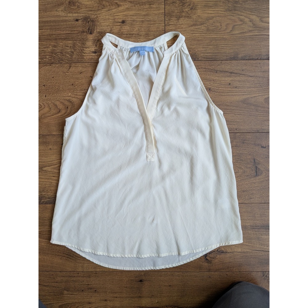 Antonio Melani‎ Blouse Silk Blend Sleeveless Casual Top XS (Read)